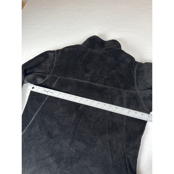 Patagonia re tool black T snap fleece women’s large - Picture 7 of 9